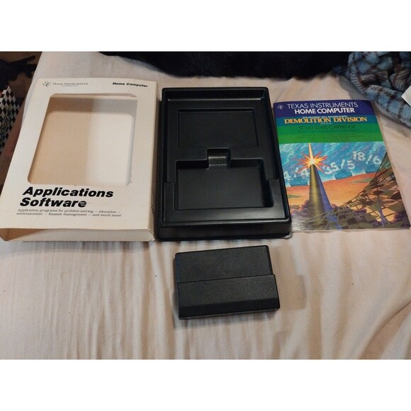 Texas Instruments TI-99/4A - Demolition Division - Complete In Box - Tested - Picture 1 of 11